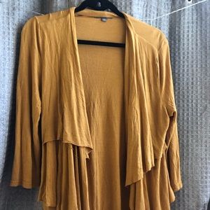 UmGee Mustard Yellow Cardigan